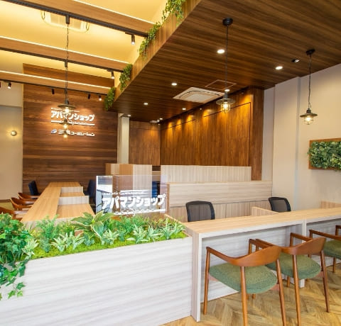 アパマンショップJR茨木駅前店店内